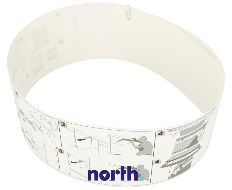 Folia chroniąca meble przed parą 75x8cm do zmywarki Ikea 803.857.96,0