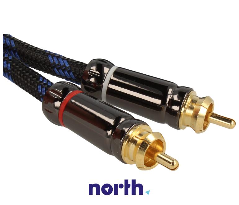 Kabel CINCH z podwójnym wtykiem do Technics SL-1210MK2,2