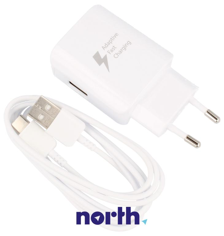 Ładowarka sieciowa USB + kabel do smartfona Samsung Note 8,1