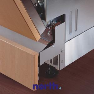 Zawiasy ruchome pod zabudowę frontu do zmywarki do Bosch SMV68UX04E/74,2