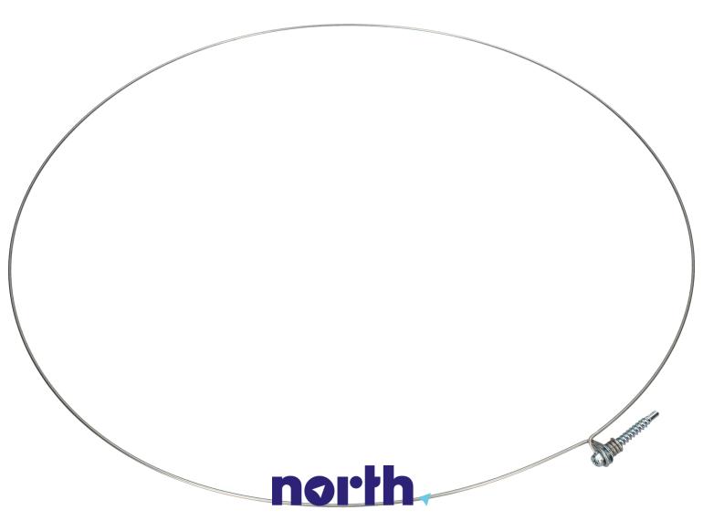Obejma tylna fartucha drzwi do pralki Samsung WW80K5410UX/EU,0