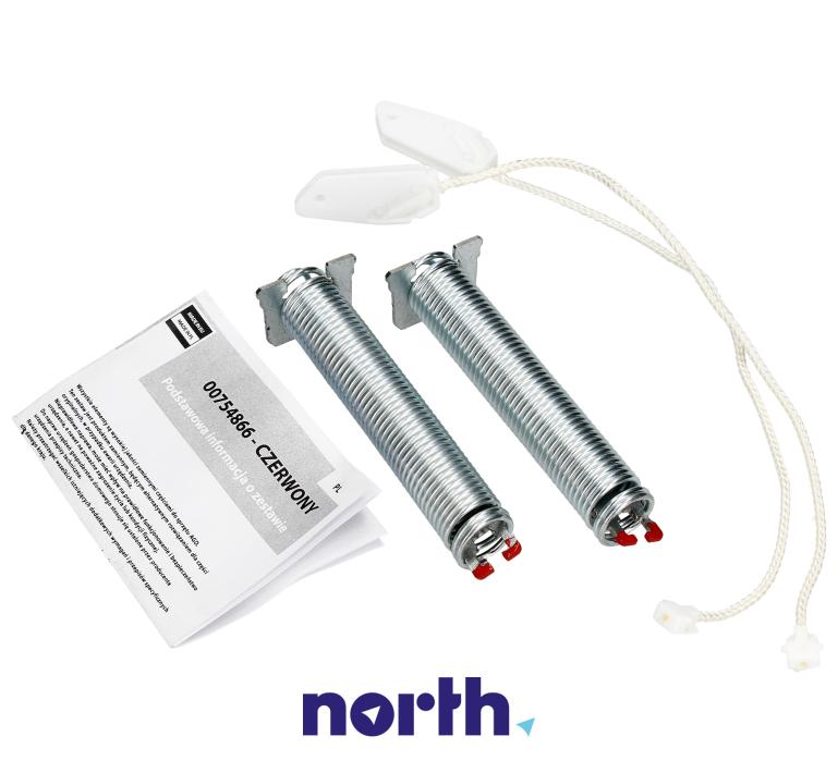 Linka | Sprężyna zawiasu (zestaw) do zmywarki Siemens SR76T095EU/23,1