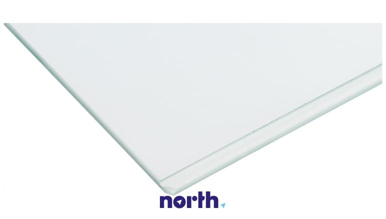 Półka szklana bez ramek do chłodziarki bez ramki 49x34.5 Beko CNA340E20X,2