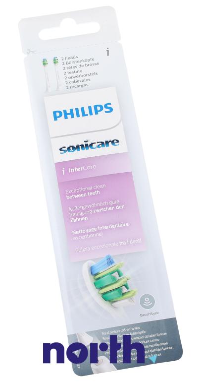 Końcówki Sonicare (2szt.) InterCare HX900210 do szczoteczki do zębów Philips HX6511/02,0