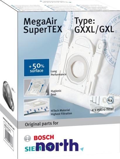 Worki mikrofiltr 00467342 do odkurzacza Bosch BGL35MOVE6/01,1
