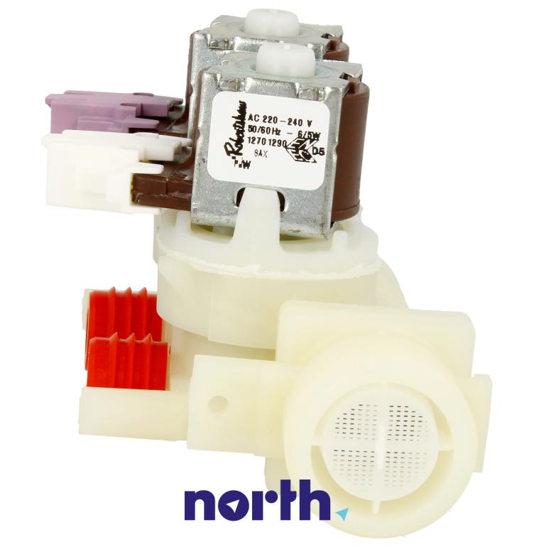 Elektrozawór podwójny do pralki Whirlpool FFD 9448 BCV PL,4