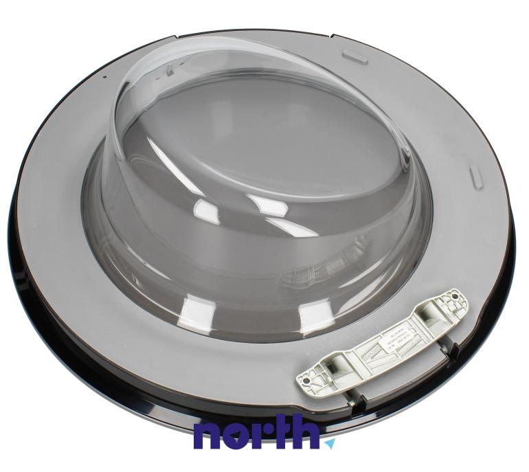 Drzwi przednie z zawiasem do pralki Beko HTV 8733 XS0,5