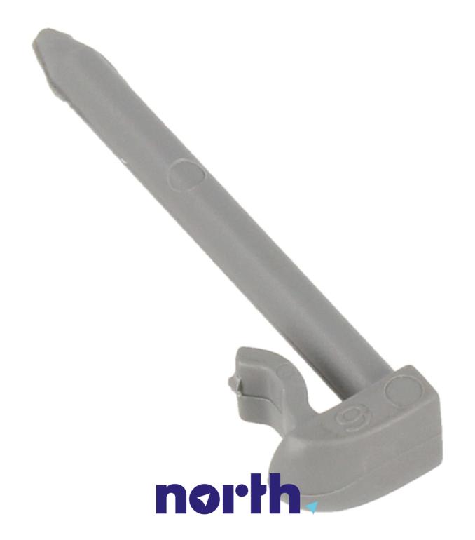 Tylny ogranicznik prowadnicy kosza górnego do zmywarki do Sharp QW-DX41F47W-EN,1