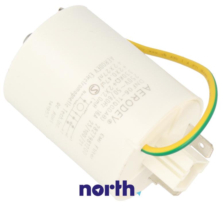 Filtr przeciwzakłóceniowy do pralki Beko WUE 8746 N,1