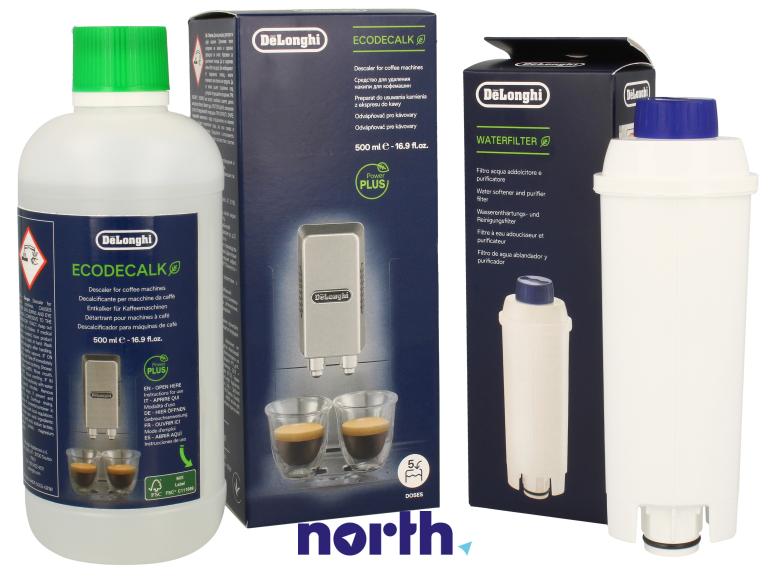 Filtr wody + odkamieniacz do ekspresu do kawy do DeLonghi ESAM 460.80.MB,0