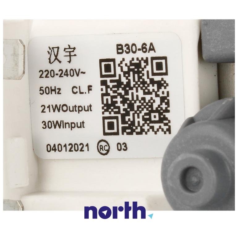 Pompa odpływowa kompletna do pralki DAW 7123 DCB (Amica) TP652725L,6