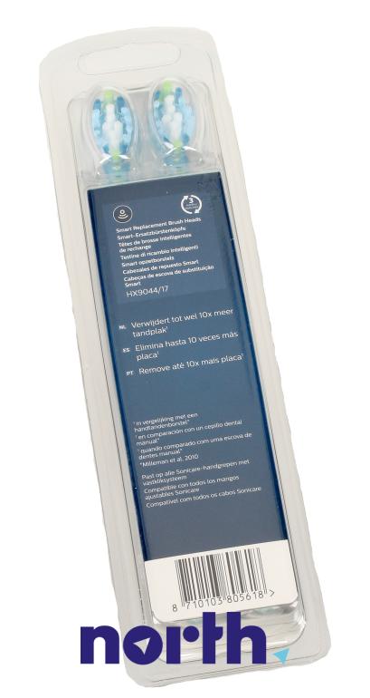 Końcówki Sonicare (4szt.) Premium Plaque Defence HX904417 do szczoteczki do zębów Philips HX6942/10,5