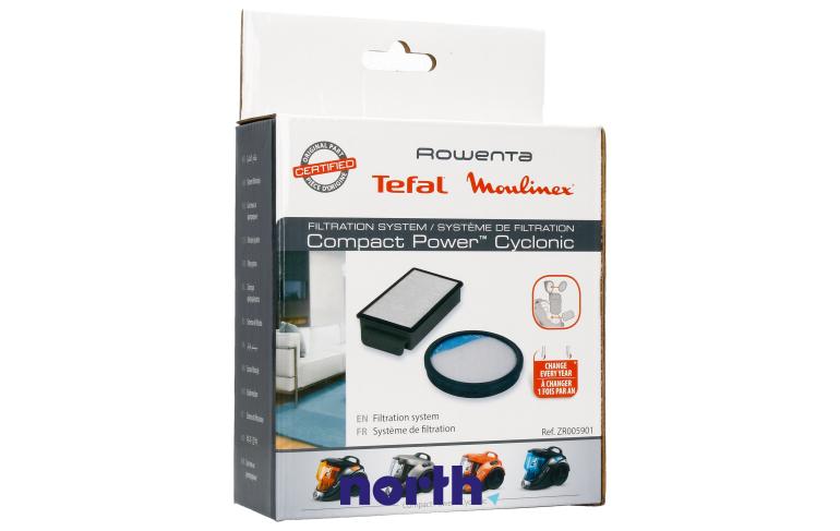 Zestaw filtrów 2szt. do odkurzacza Tefal TW3731RA/4Q0,0