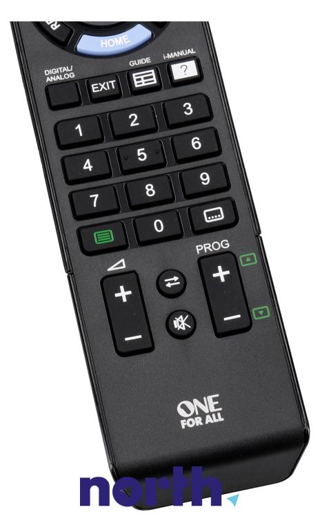 Pilot one for all do telewizora do Sony KDL-65W855C,3