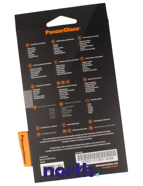 Szkło hartowane Panzer Glass na wyświetlacz do smartfona Sony XZ2,1