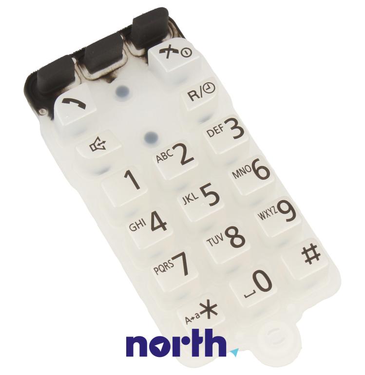 Klawiatura do telefonu bezprzewodowego do Panasonic KX-TG6461GT,0