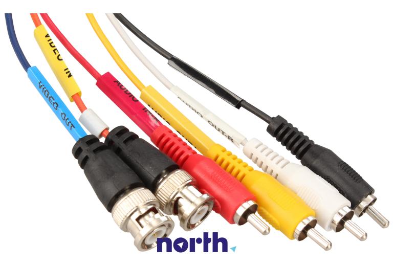 Kabel SCART - BNC/CINCH 1.5m,2