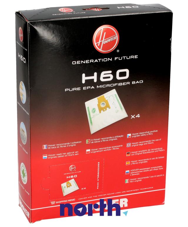 Worki do odkurzacza do Hoover TS 2360 011,1