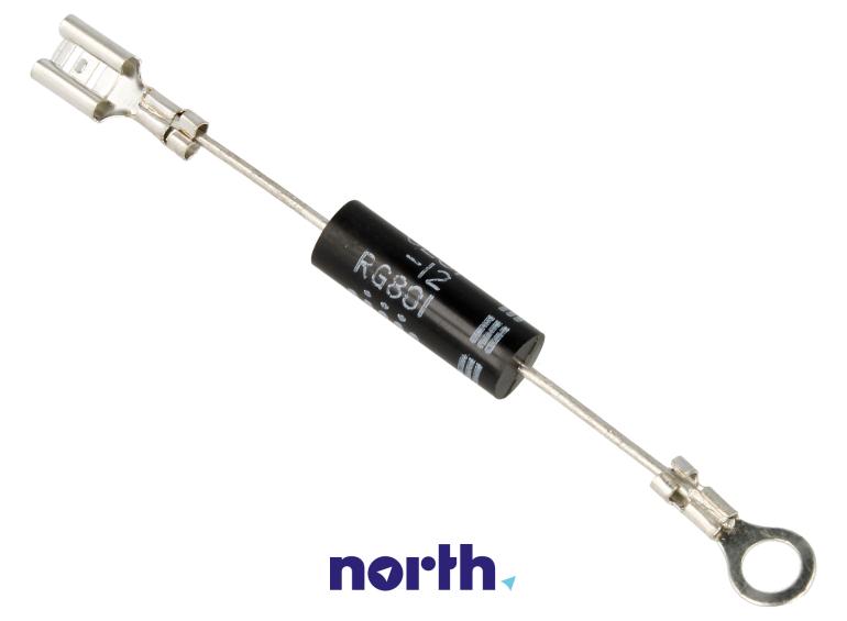 Dioda wysokiego napięcia do mikrofalówki do Bosch HMT84G654/01,0