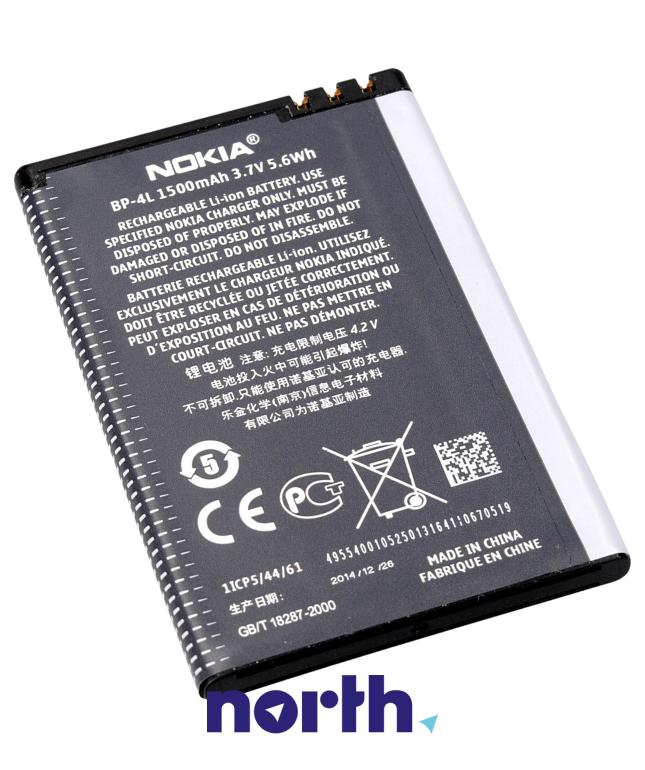 Akumulator BP-4L Li-ion 3.7V 1500mAh do telefonu komórkowego Nokia E71,1