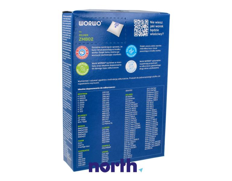 Worki do odkurzacza do Zelmer 2750.0SK,2