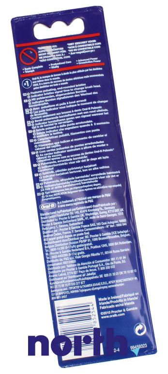 Końcówki oral-b (4szt.) do szczoteczki do zębów Braun EDITION,1