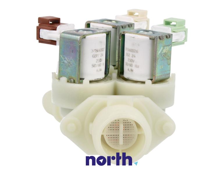 Elektrozawór potrójny do pralki Electrolux EWW1476WD,4