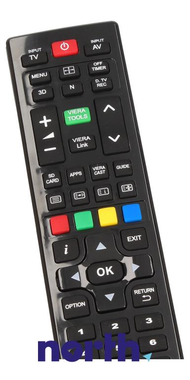 Pilot uniwersalny do telewizora do Panasonic TX-42AS500E,2