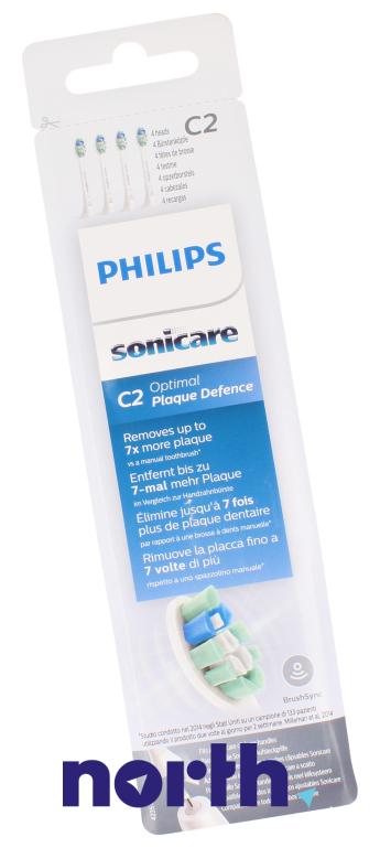 Końcówki Sonicare HX902410 do szczoteczki do zębów Philips HX6511/02,0