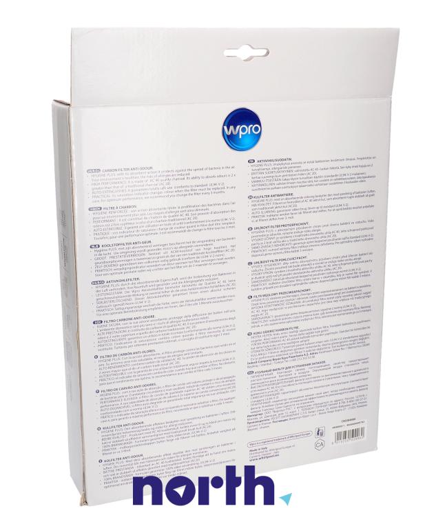Filtr węglowy okrągły 58 do okapu do Whirlpool AKR53901IX,2