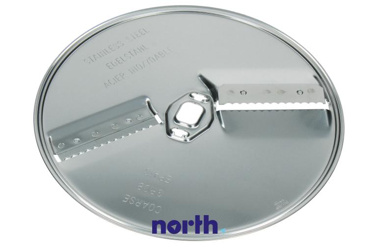 Tarcza dwustronna do krojenia w cienkie i grube plastry do robota kuchennego do Bosch MUM57830GB/02,0