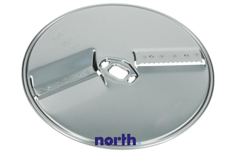 Tarcza dwustronna do krojenia w cienkie i grube plastry do robota kuchennego do Bosch MUM57830GB/02,1