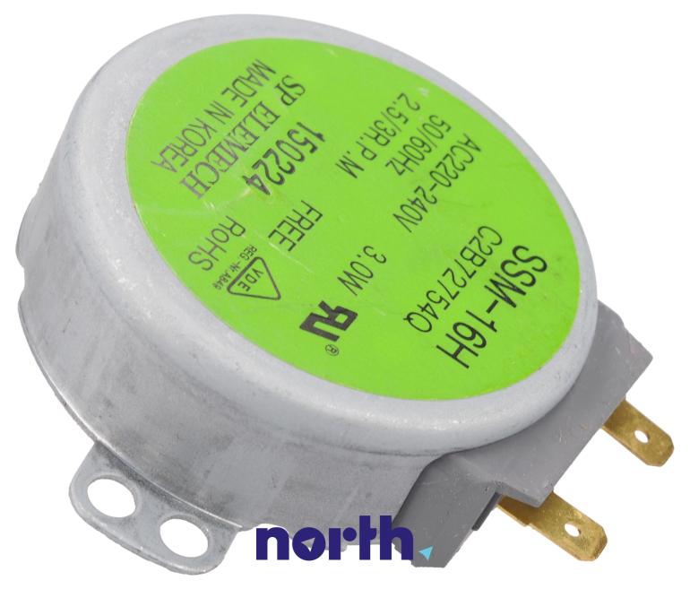 Silnik napędowy talerza do mikrofalówki do Samsung DW60M9970BB/EE,0