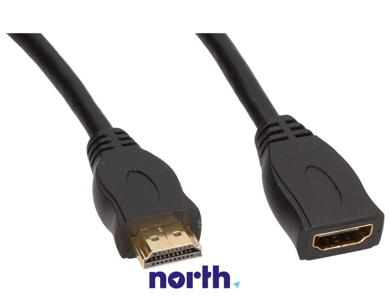 Kabel przedłużający HDMI wtyk gniazdo 1m,1