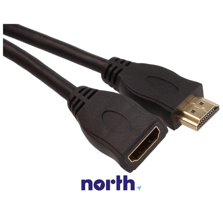 Kabel przedłużający HDMI wtyk gniazdo,1