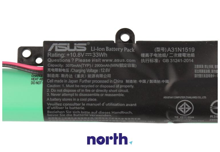 Bateria do laptopa Asus A31N1519,4