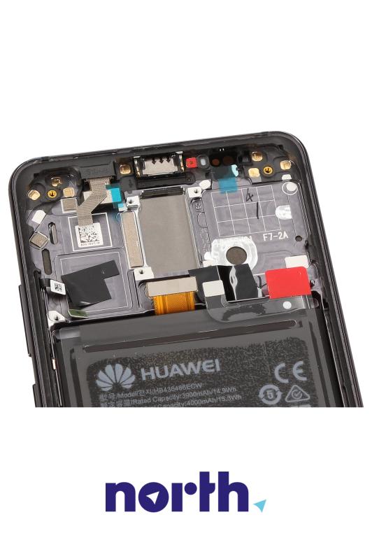 Wyświetlacz LCD z obudową i baterią do smartfona Huawei Mate 10 Pro 02351RVN,2