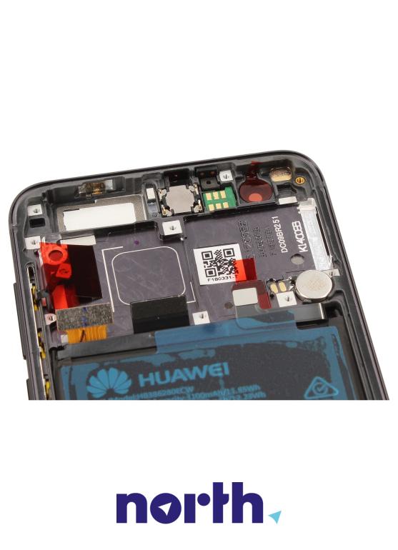 Wyświetlacz LCD w obudowie do smartfona Huawei Honor 9 STF-L19 02351LGK,3