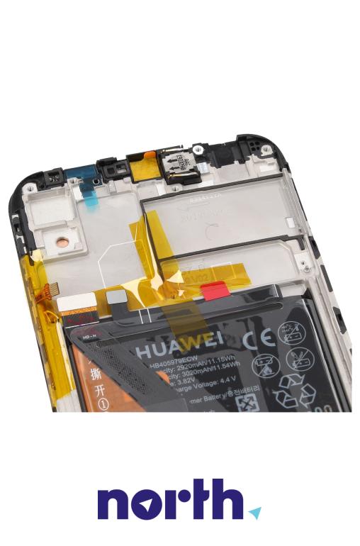 Wyświetlacz LCD z obudową i baterią do smartfona Huawei 02352LVM,2