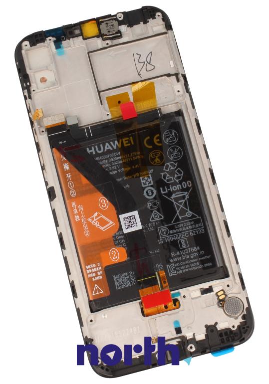 Wyświetlacz LCD w obudowie do smartfona Huawei 02352KJM,1