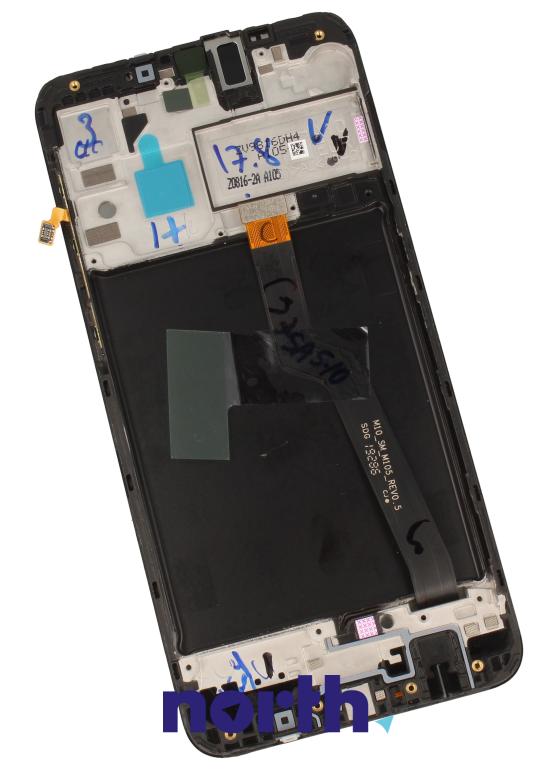 Wyświetlacz LCD w obudowie do smartfona Samsung Galaxy A10 SM-A105F GH8220322A,1