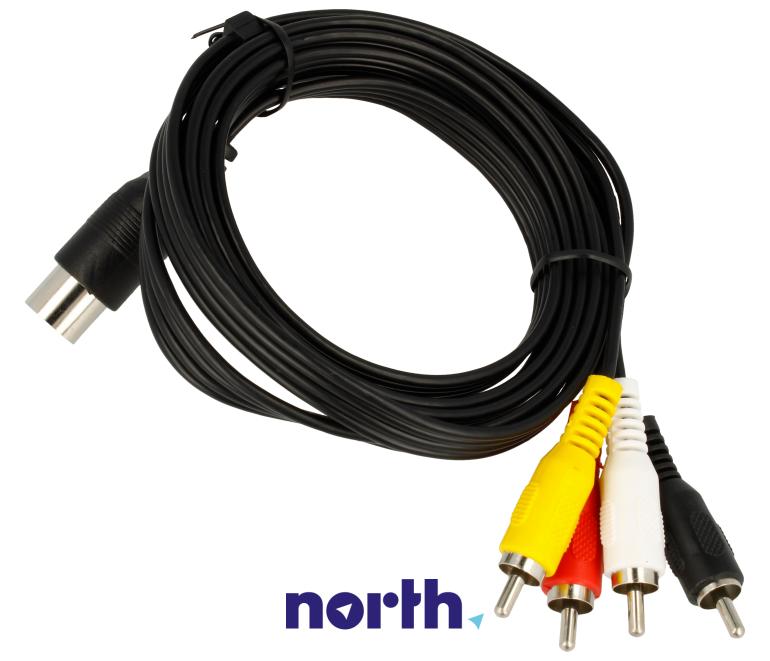 Kabel DIN 5 pin - CINCH x4 1.5m,0