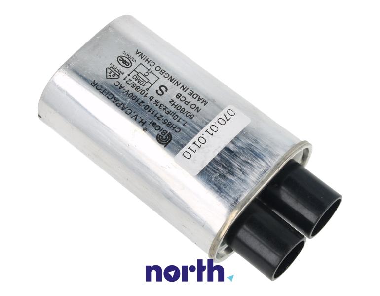 Kondensator 1.1uF 2100V  do mikrofalówki Brandt,0