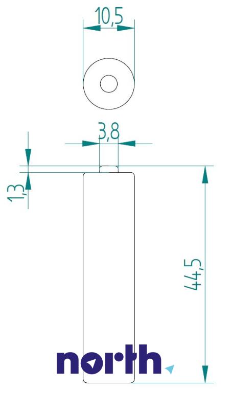 Akumulatorek AAA R03B4A7010 Philips,1