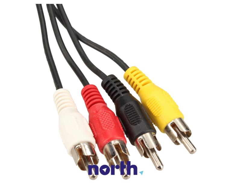 Kabel DIN 5 pin - CINCH x4 1.2m,2
