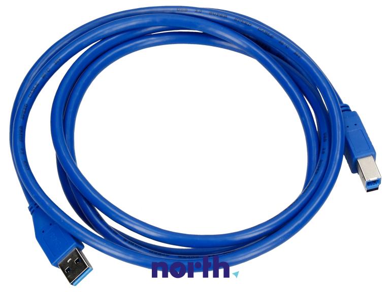 Kabel USB A 2.0 - USB B 2.0 2m,0