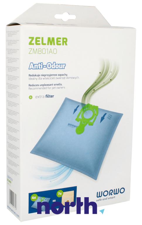 Worki do odkurzacza do Zelmer 1600.3K14HT,0