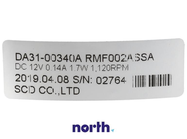 Wentylator sprężarki do zamrażarki Samsung RF50N5970B1/EO,3