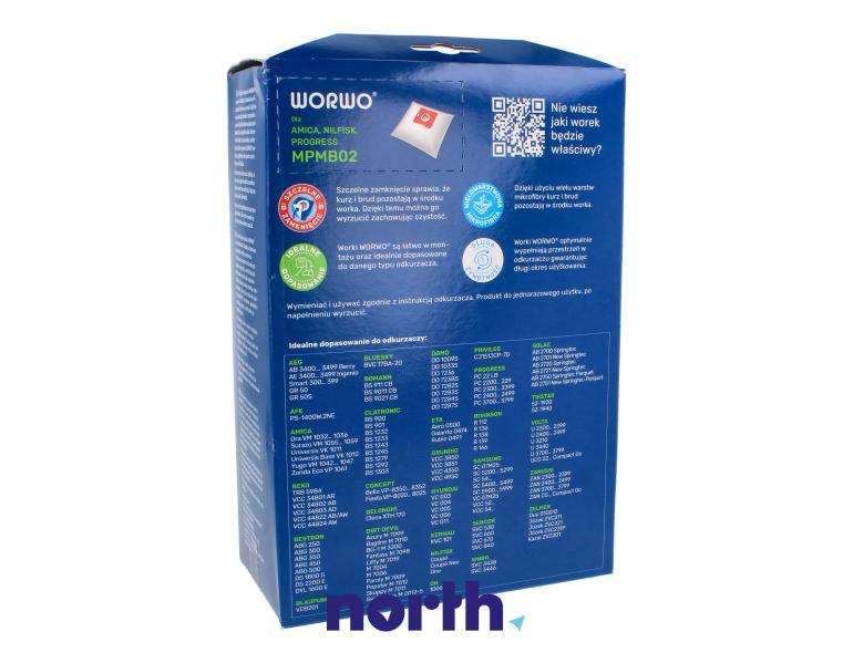 Worki do odkurzacza do Amica VJ 1032,2