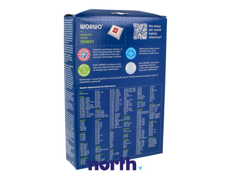 Worki do odkurzacza do Samsung VCJG07RV,2